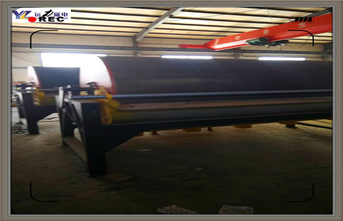 永磁筒式磁选机，黑龙江永磁筒式磁选机退磁_远力黑龙江永磁筒式磁选机退磁的结构磁场分布图